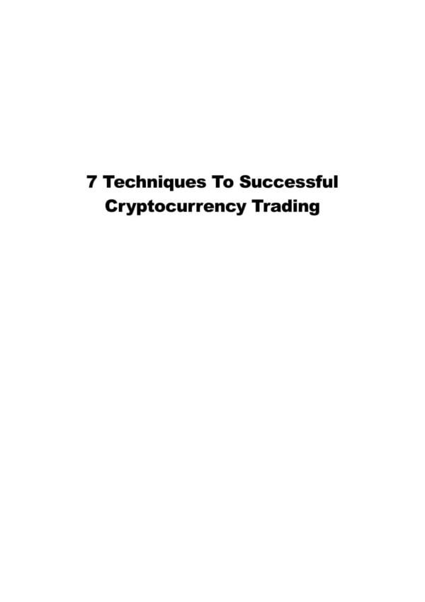 Successful Cryptocurrency Trading - Image 2