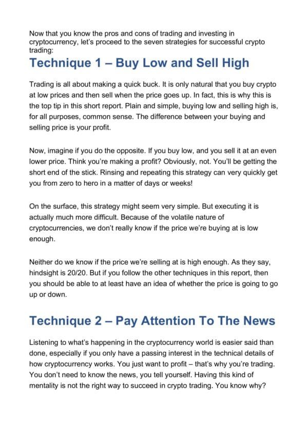 Successful Cryptocurrency Trading - Image 4