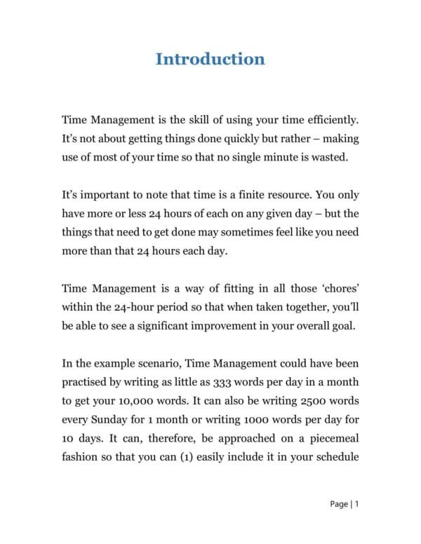 Successful Time Management - Image 2