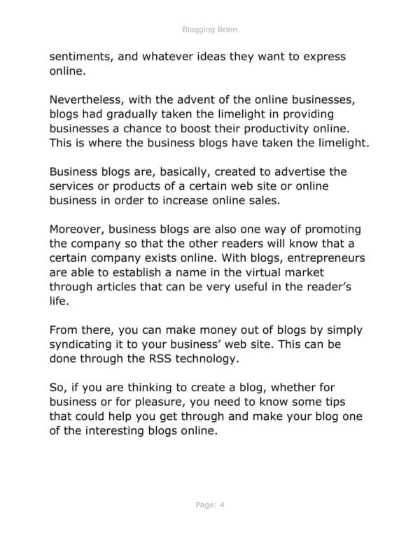 Blogging Brain - Image 3