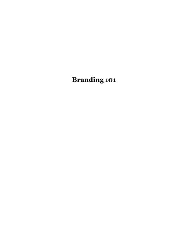 Branding 101 - Image 2
