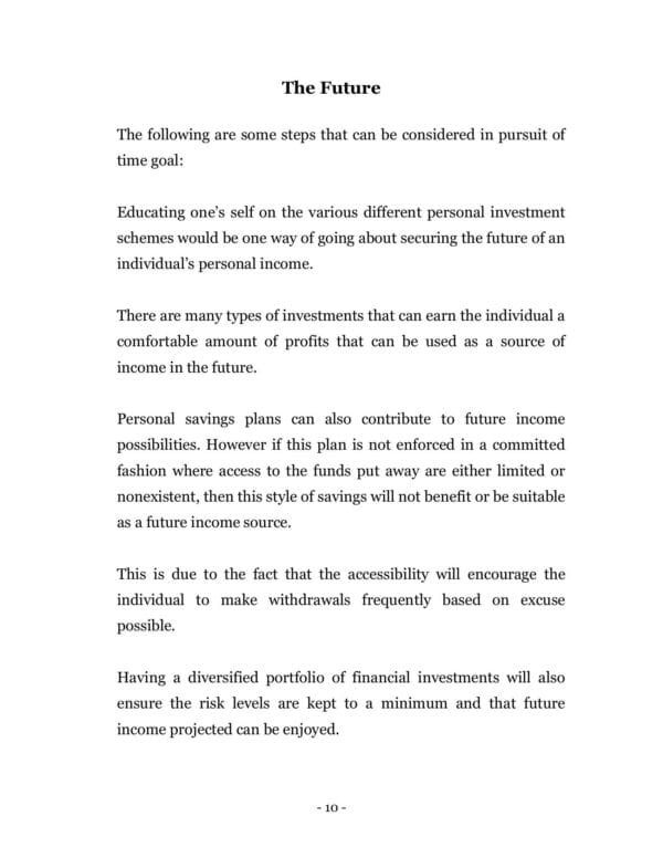 Budgeting Exercises - Image 3