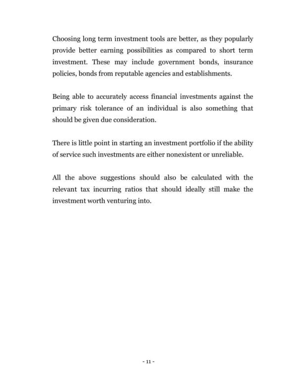 Budgeting Exercises - Image 4