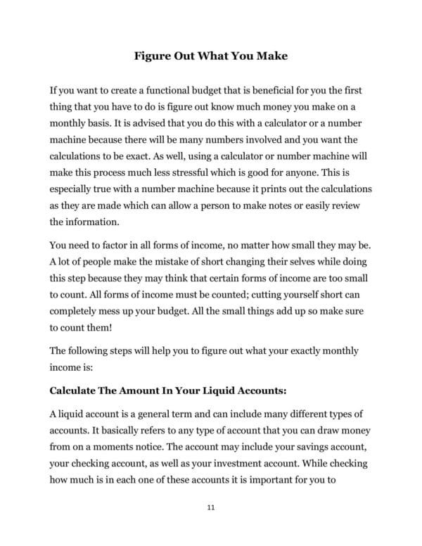 Budgeting and Finances - Image 4