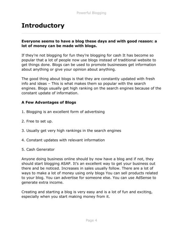 Powerful Blogging - Image 4
