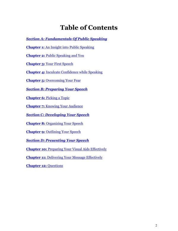 Public Speaking Skills - Image 2
