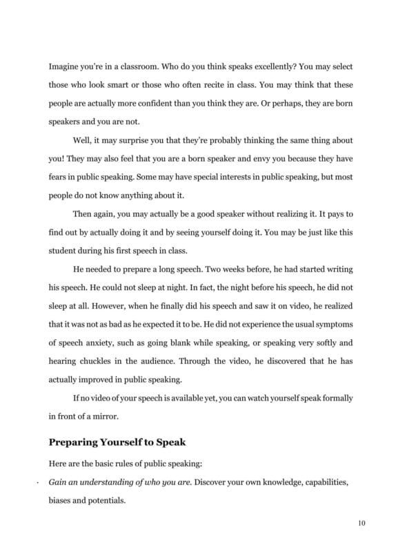 Public Speaking Skills - Image 3