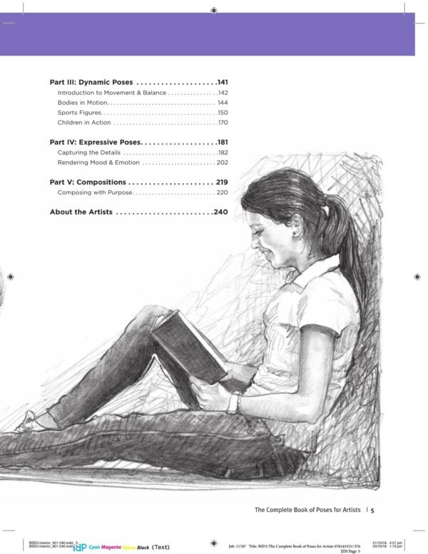 The Complete Book of Poses for Artists - Image 4