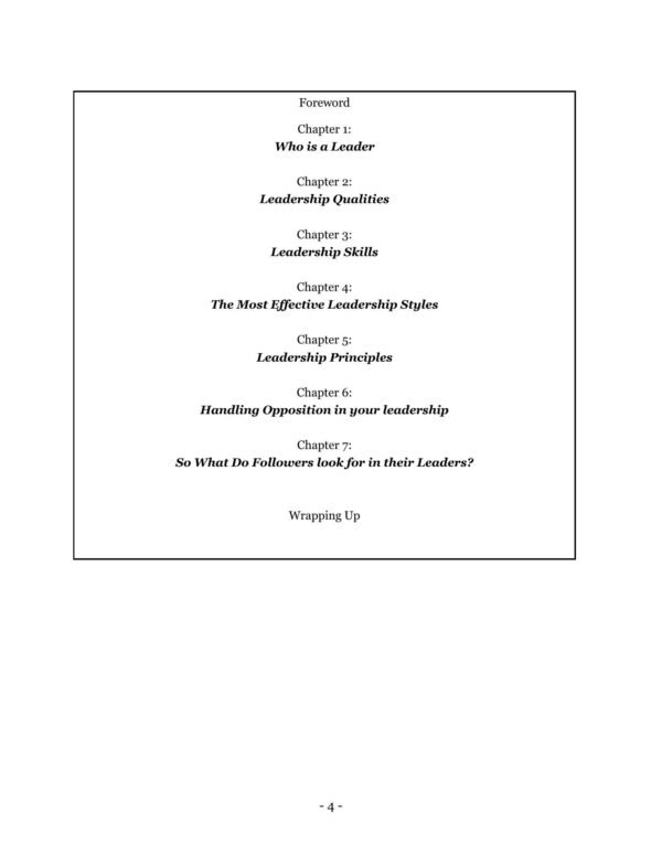 The Leader's Blueprint - Image 4