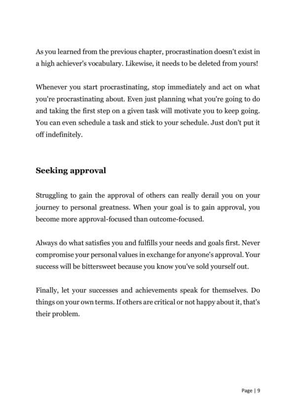 Daily Habits Of High Achievers - Image 3