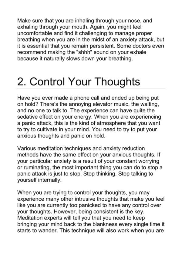 Simple Ways To End Anxiety and Panic Attacks - Image 4