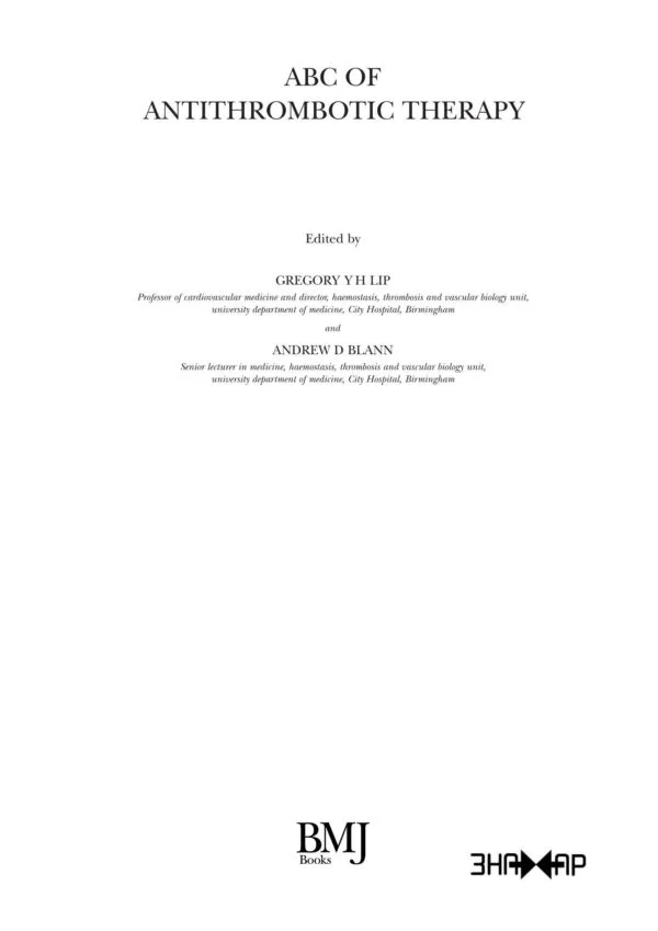ABC of Antithrombotic Therapy - Image 4