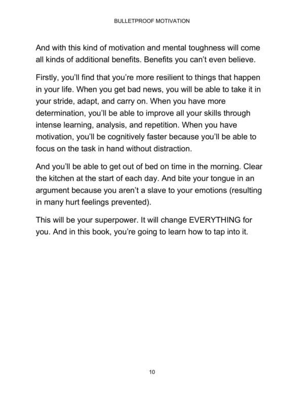 Bulletproof Motivation - Image 3