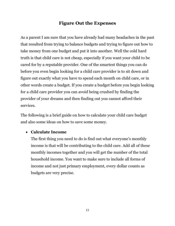 Choosing Child Care - Image 4