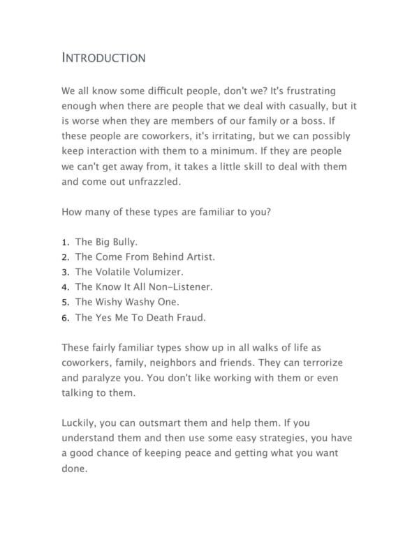Dealing with Difficult People - Image 6