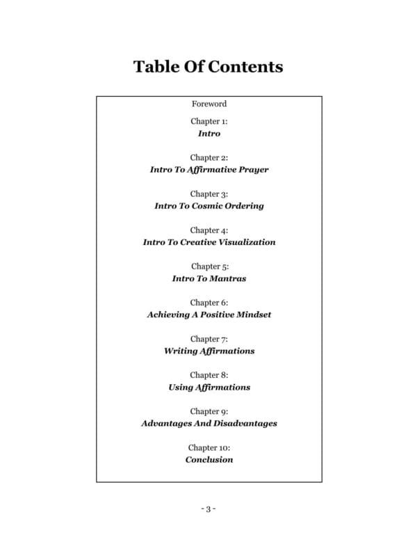 Guide To Affirmations - Image 3