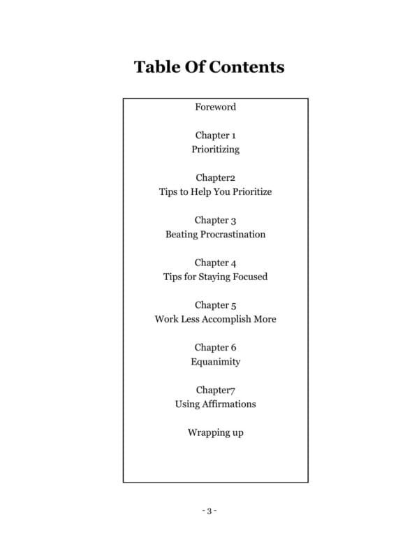 How To Accomplish More In A Fraction Of The Time - Image 4