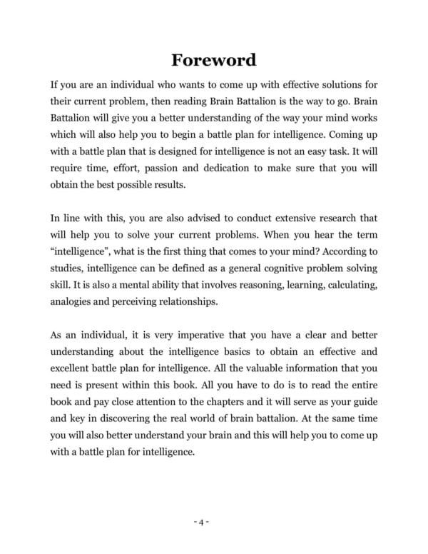 Intelligence Battle Plan - Image 4