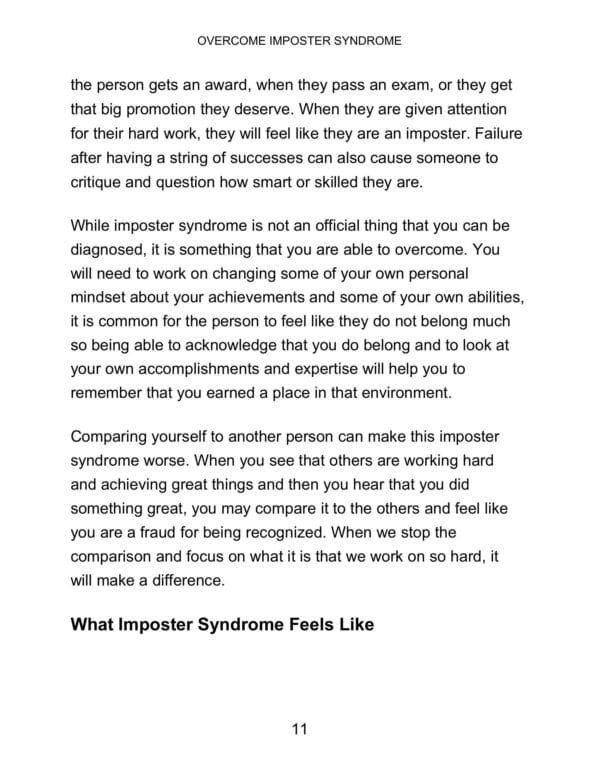 Overcome Imposter Syndrome - Image 2