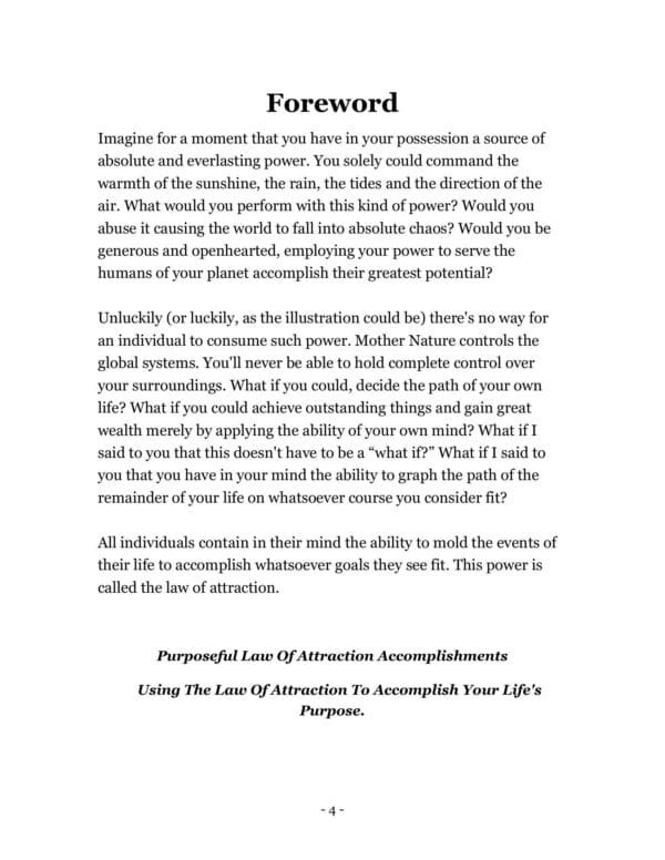 Purposeful Law Of Attraction Accomplishments - Image 4