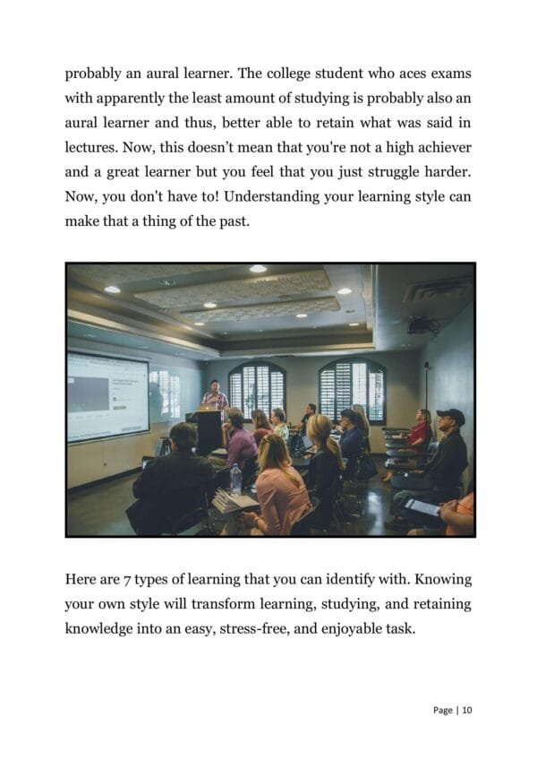 The 7 Types Of Learners - Image 4