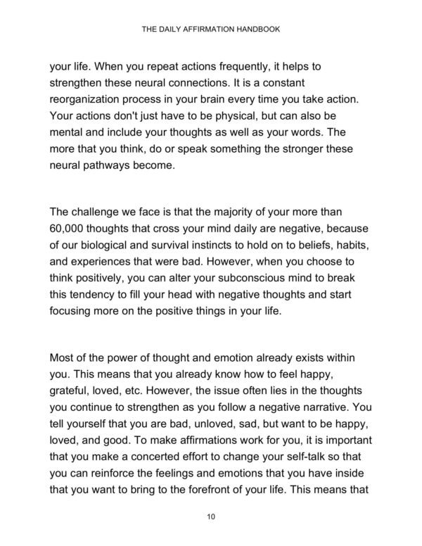 The Daily Affirmation Handbook - Image 3