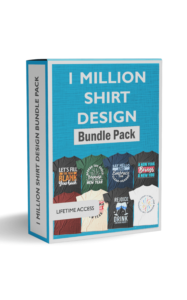 1 Million Shirt Design Pack