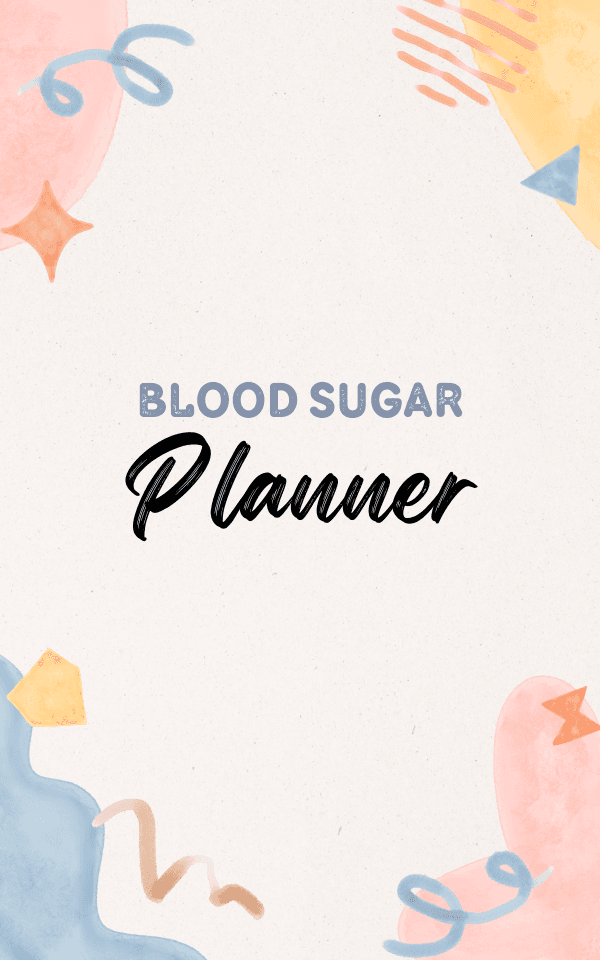 Blood Sugar Planner