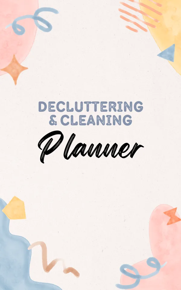 Decluttering & Cleaning Planner