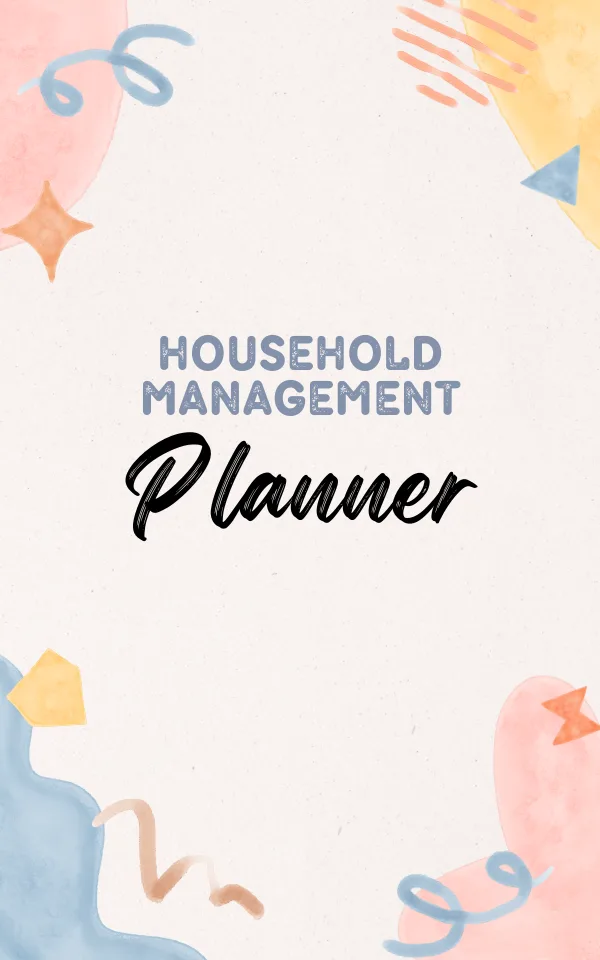 Household Management Planner