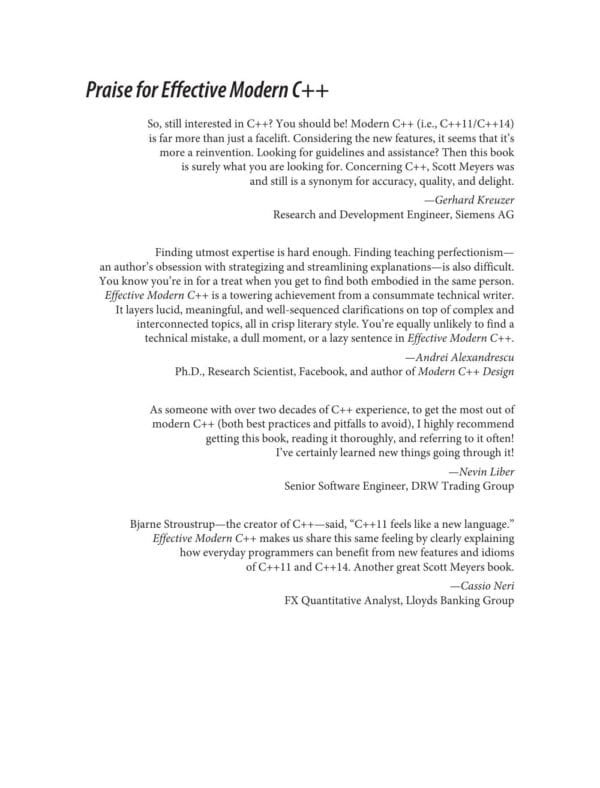Effective Modern C++ - Image 5