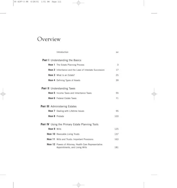 Real Estate - Alpha Teach Yourself Estate Planning in 24 Hours - Image 5